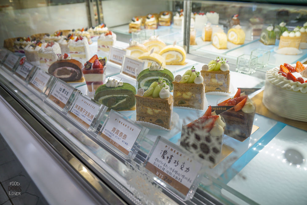 松薇 PINE&ROSE》東門美食餐廳推薦-名古屋名物水果千層蛋糕｜永康街下午茶、咖啡廳